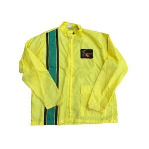 Vintage 1970s Ebert Enterprises Mustang Cobra Racing Jacket Size Large